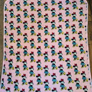 Disney Minnie Mouse Pink Fleece Throw Blanket 40 x 50 Inches